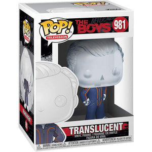 The Boys Translucent Pop! Vinyl Figure in the Packaging. Funko 981 The Boys.