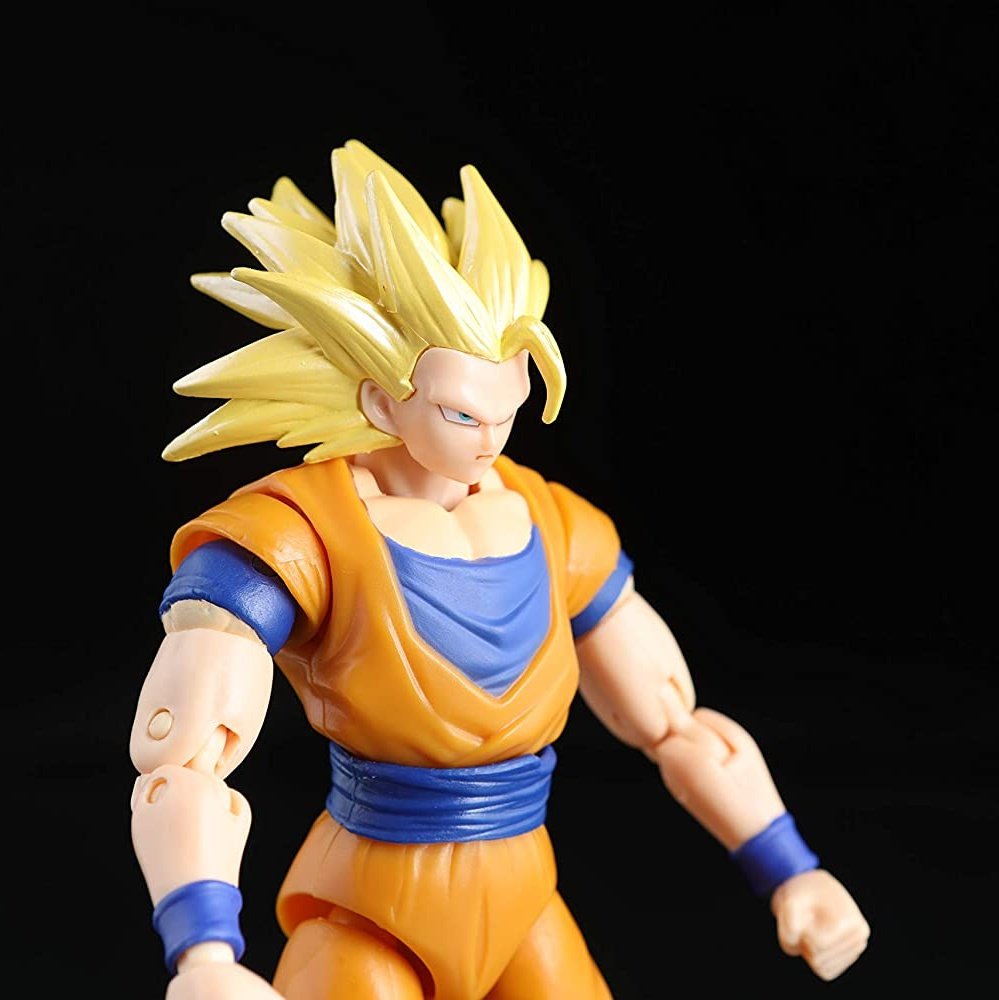 Goku super saiyan 3 Articulado Action Figure Dragon ball z no Shoptime
