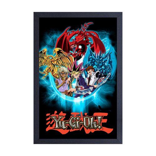 Yu-Gi-Oh! Group Framed Art Print