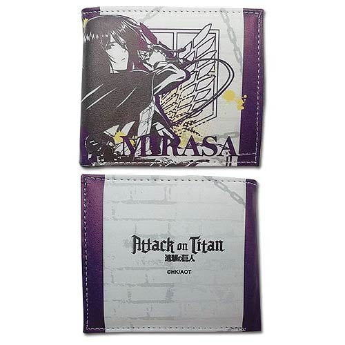 Attack on Titan Mikasa Boy Wallet