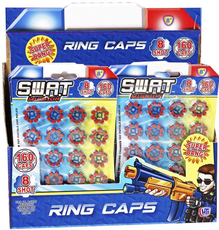 8 SHOT RING CAPS