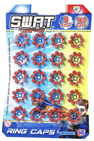 8 SHOT RING CAPS