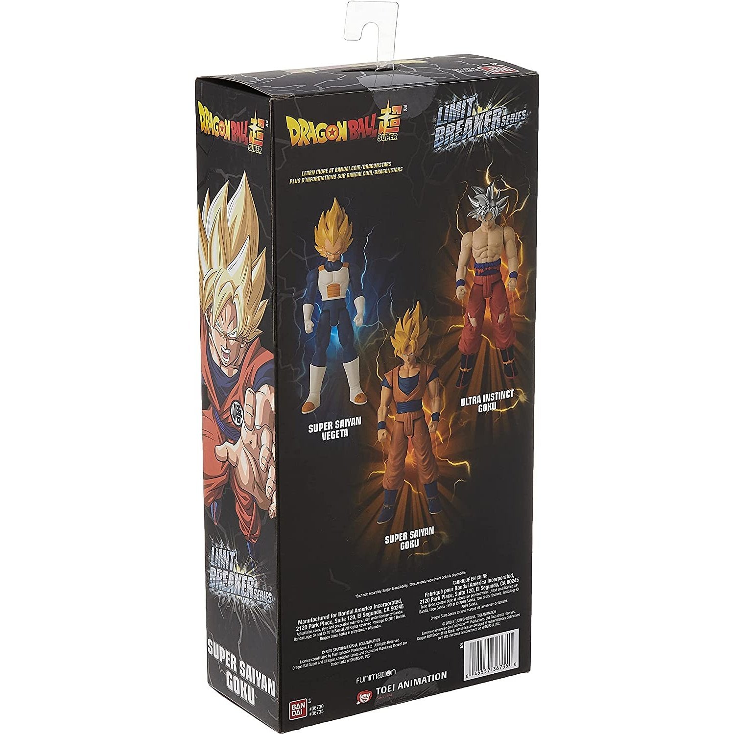 Dragon Ball Super Series 2 Limit Breaker Super Saiyan S2 Goku 12-Inch Action Figure