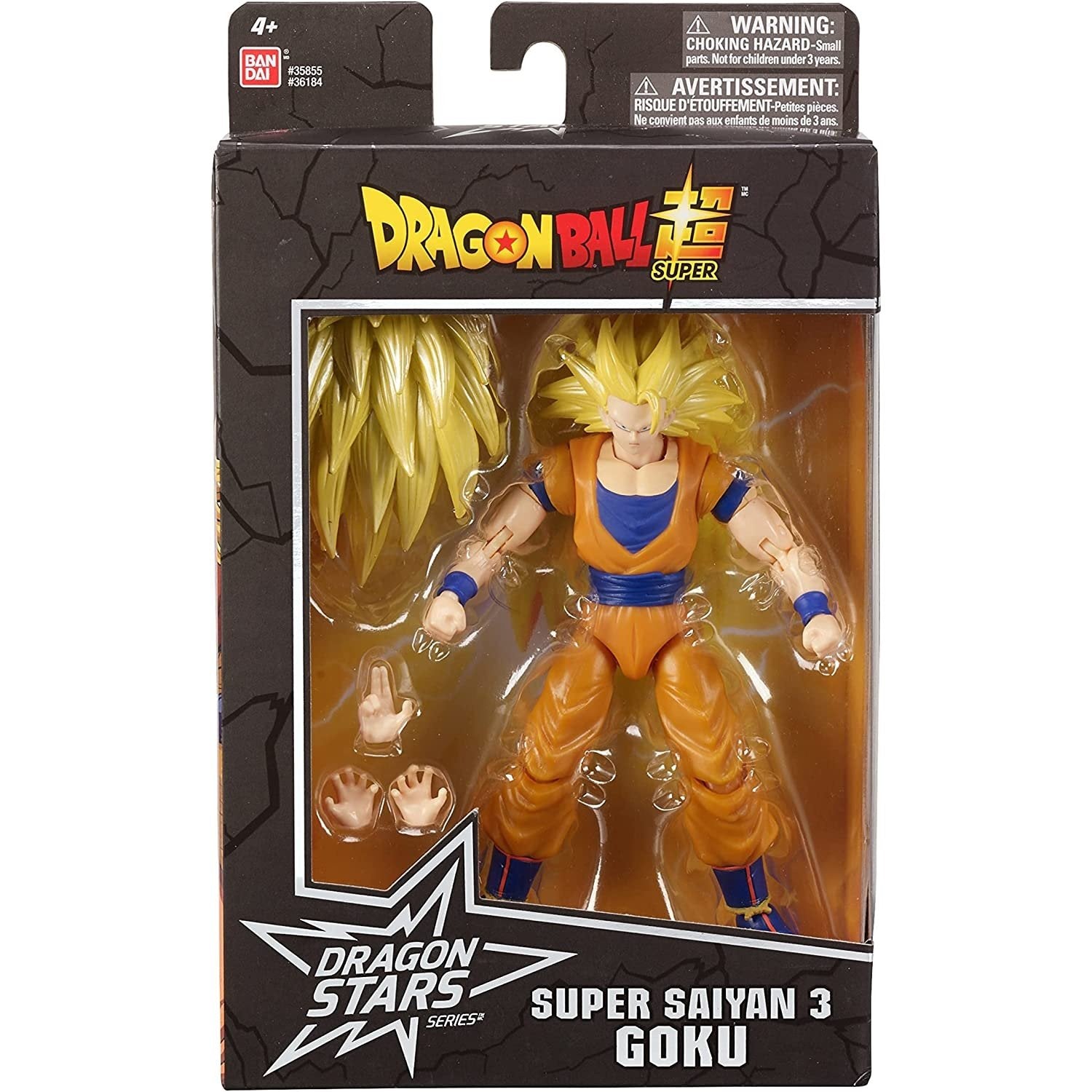 Dragon Ball Super Dragon Stars Super Saiyan 3 Goku Action Figure 
