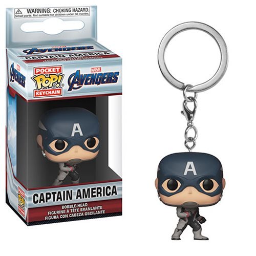 Avengers: Endgame Captain America Pocket Pop! Key Chain