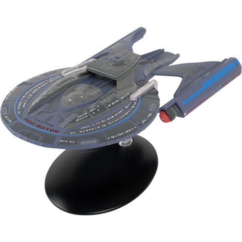 Star Trek: Lower Decks U.S.S. Titan NCC-80102 Vehicle with Collector Magazine