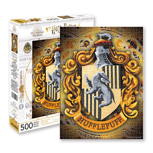 Harry Potter Hufflepuff Logo 500-Piece Puzzle