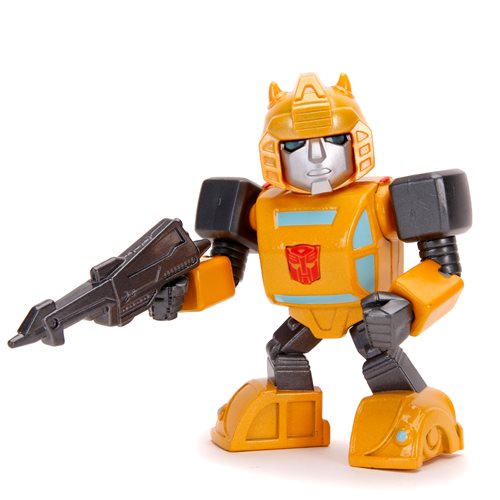 Transformers G1 Bumblebee Deluxe 4-Inch MetalFigs Figure with Light