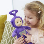 Tinky Winky Teletubbies Talking Plush Toy with Girl.