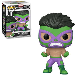 Marvel Luchadores El Furioso Hulk Pop! Vinyl Figure