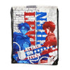 Attack on Titan Levi and Erin White Drawstring Bag