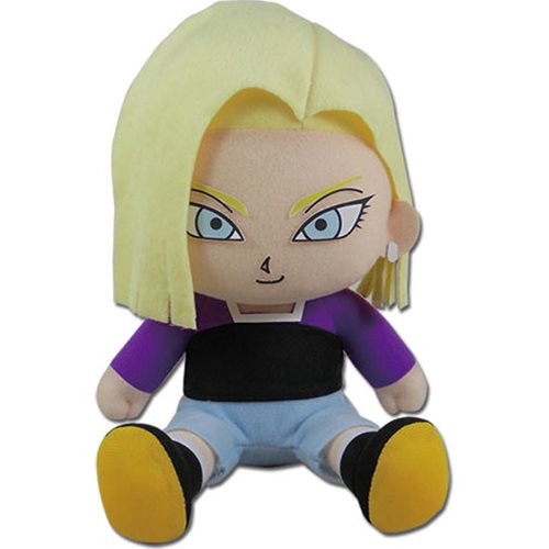 Dragon Ball Super Android 18 7-Inch Sitting Plush