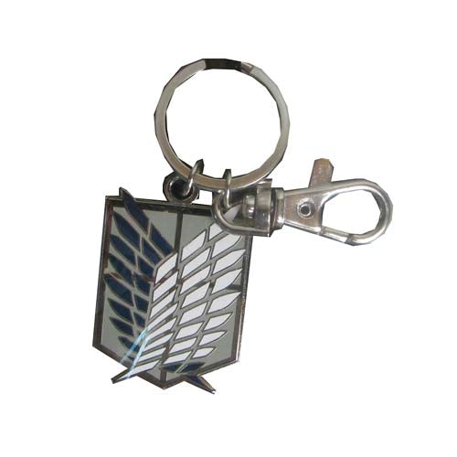 Attack on Titan Survey Corps Emblem Metal Key Chain