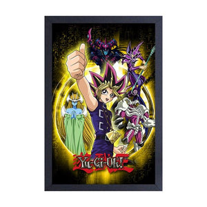 Yu-Gi-Oh Thumbs-Up Framed Art Print