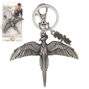 Harry Potter Fawkes the Phoenix Pewter Key Chain