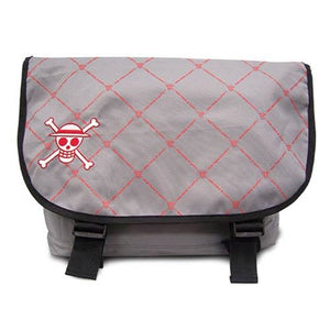 One Piece Chopper Skull Icon Gray Messenger Bag