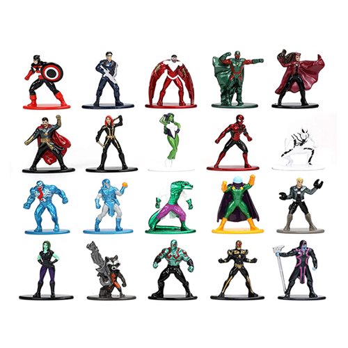 Marvel o MetalFigs Mini-Figure Wave 4 20-Pack