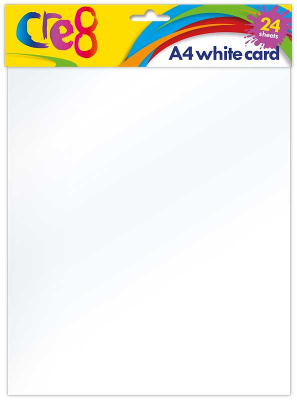 A4 WHITE CARD