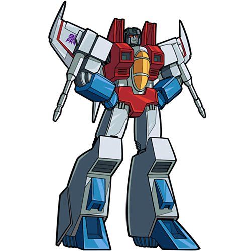 Transformers Starscream FiGPiN Classic 3-Inch Enamel Pin - FiGPiN Exclusive