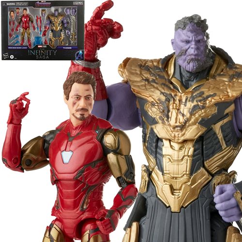Marvel Legends Infinity Saga Avengers Endgame Iron Man 85 vs