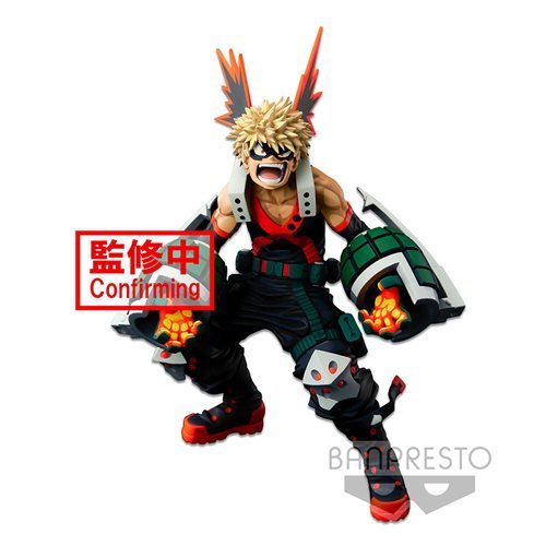 My Hero Academia World Figure Colosseum Academy Katsuki Bakugo Two Dimensions Ver. Super Master Stars Piece Statue