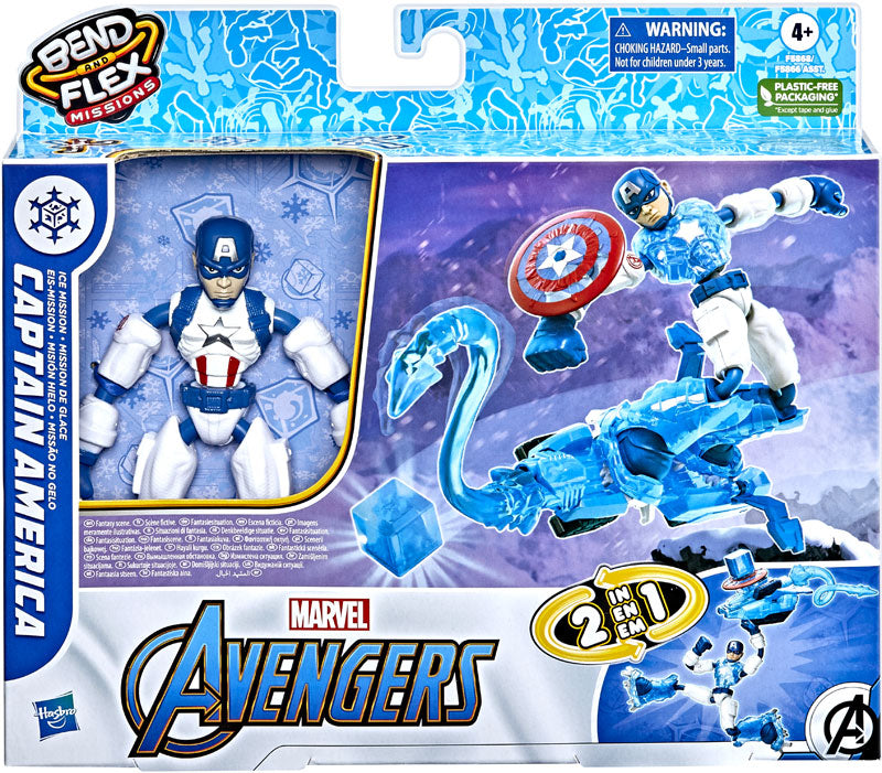 AVENGERS BEND AND FLEX CAP ICE MISSION