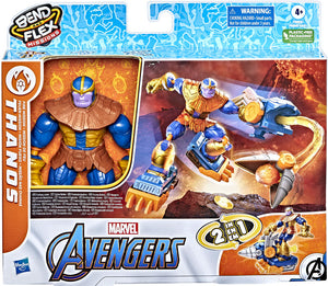 AVENGERS BEND AND FLEX THANOS FIRE MISSION