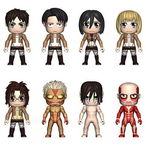 Attack on Titan 3-Inch Titan Mini-Figure Display Case of 18