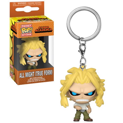 My Hero Academia All Might Weakened State Pocket Pop! Key Chain