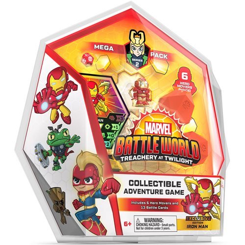 Marvel Battleworld Series 2 Iron Man (Spider-Island Suit) Mega Pack