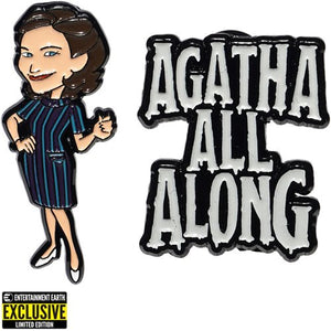WandaVision Agatha All Along Enamel Pin Set - Entertainment Earth Exclusive