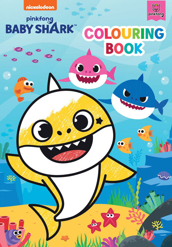 BABY SHARK COLOURING BOOK