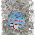 BALL JET 3.3CM CHRISTMAS 4 ASSORTED
