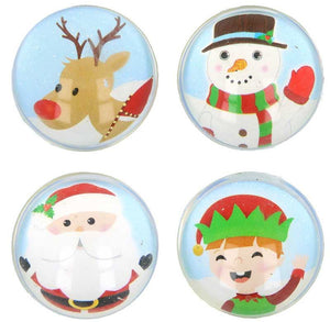 BALL JET 3.3CM CHRISTMAS 4 ASSORTED