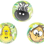 BALL JET 3.3CM JUNGLE 4 ASSORTED COLS