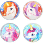 BALL JET 3.3CM UNICORN 4 ASSORTED