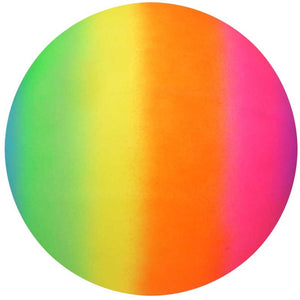 BALL RAINBOW PVC 20CM 80GM