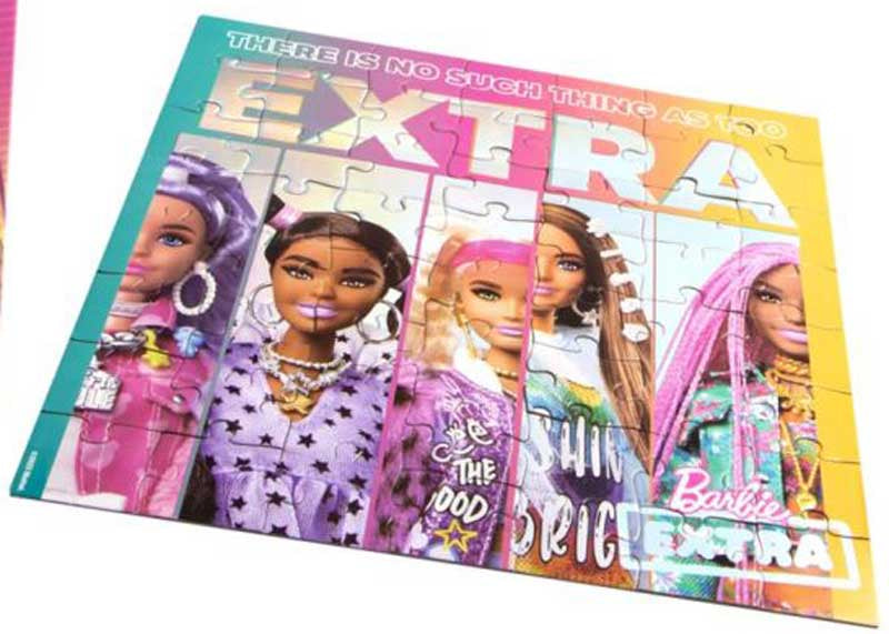 BARBIE 56PC HOLOGRAPHIC PUZZLE