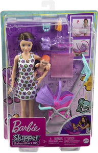 BARBIE SKIPPER BABYSITTERS INC DOLLS AND PLAYSET