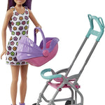 BARBIE SKIPPER BABYSITTERS INC DOLLS AND PLAYSET