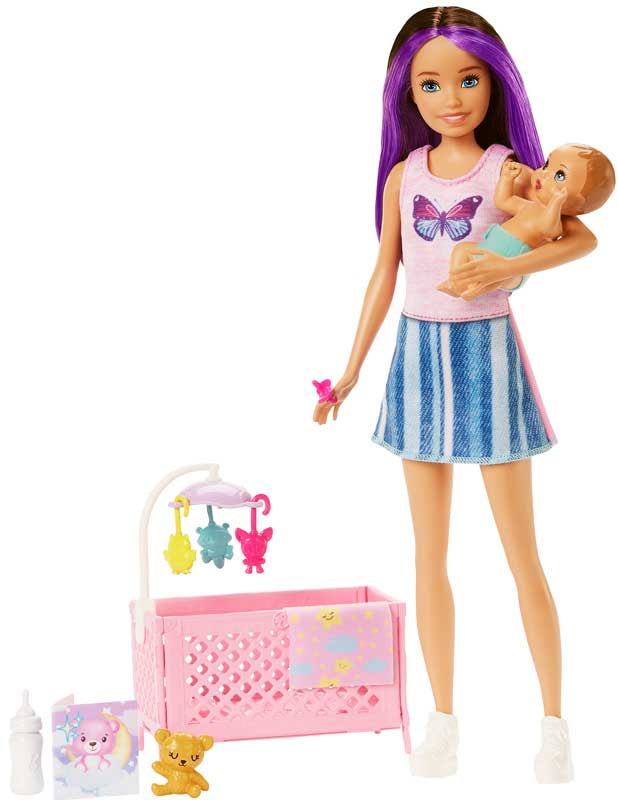 BARBIE SKIPPER SLEEPY BABY CAUCASION