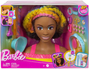 BARBIE TOTALLY HAIR DELUXE STYLING HEAD BLACK