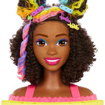 BARBIE TOTALLY HAIR DELUXE STYLING HEAD BLACK