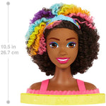 BARBIE TOTALLY HAIR DELUXE STYLING HEAD BLACK