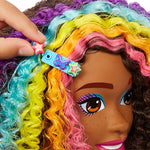 BARBIE TOTALLY HAIR DELUXE STYLING HEAD BLACK