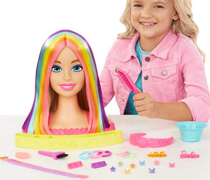 BARBIE TOTALLY HAIR DELUXE STYLING HEAD BLONDE