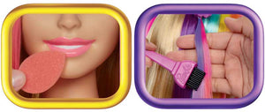 BARBIE TOTALLY HAIR DELUXE STYLING HEAD BLONDE