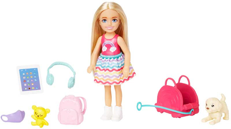 BARBIE TRAVEL CHELSEA DOLL