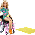 BARBIE WHEELCHAIR DOLL BLONDE