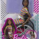 BARBIE WHEELCHAIR DOLL BRUNETTE